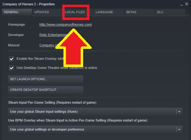 Click on the "Verify integrity of game files" or similar option.
Wait for the process to complete and fix any corrupted files.