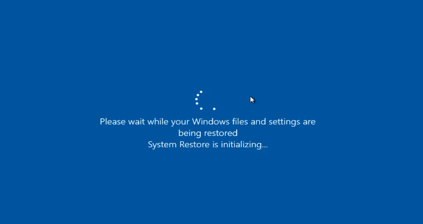 Follow the on-screen instructions to initiate the system restore process.
Wait for the restoration to complete and your computer to restart.