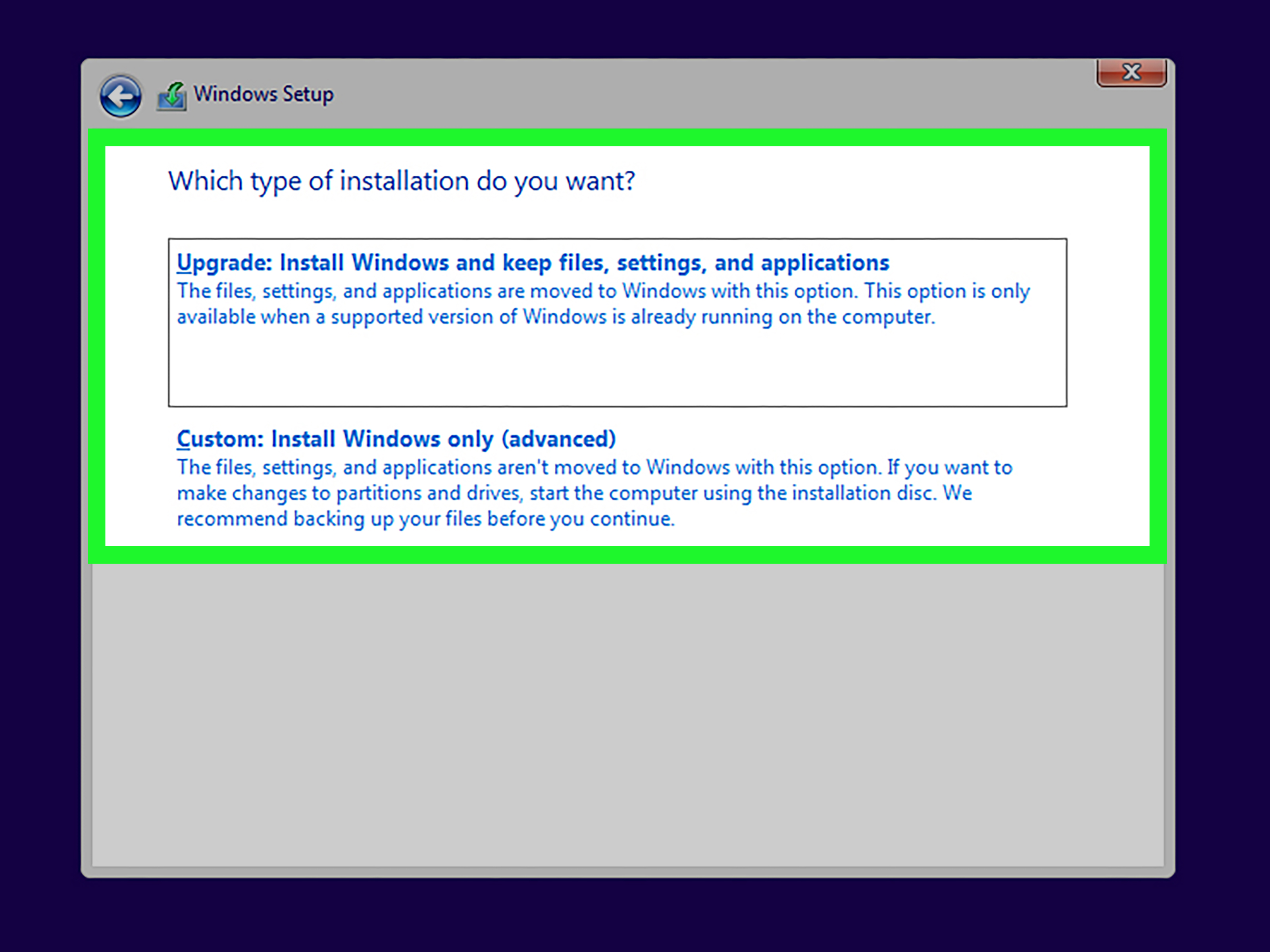 Restart your computer and boot from the installation media or USB drive
Follow the prompts to perform a clean installation of Windows
